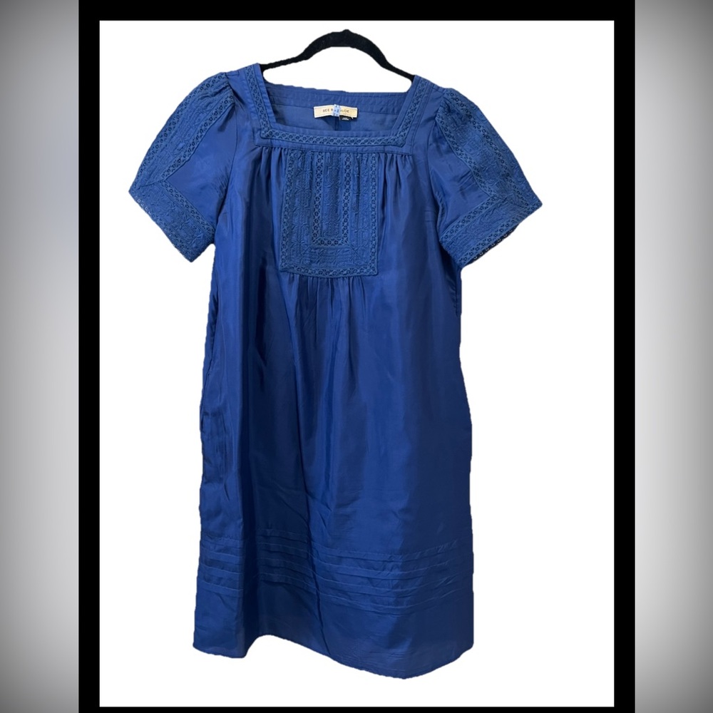 See By Chloe Silk Blue Dress Women’s Size 2
